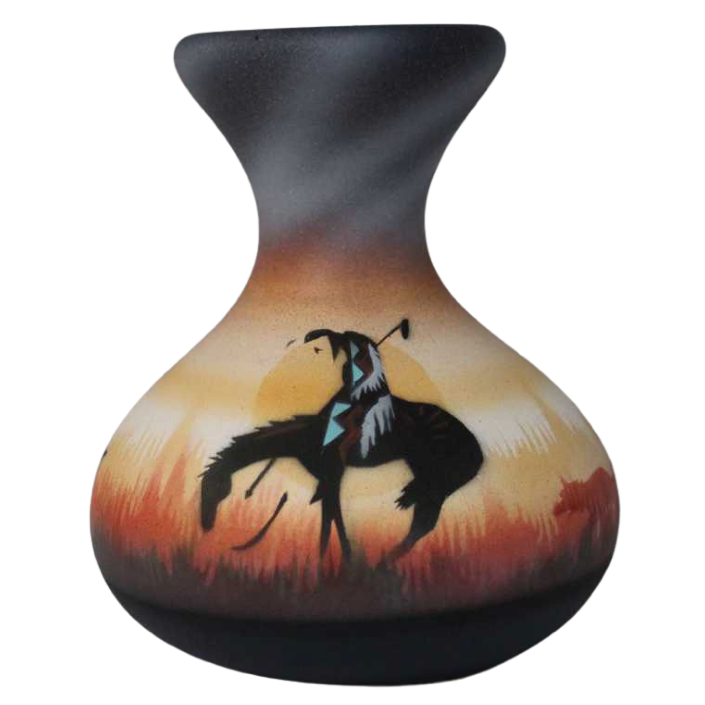 End of the Trail 4 x 5 Bud Vase - (ETS5)