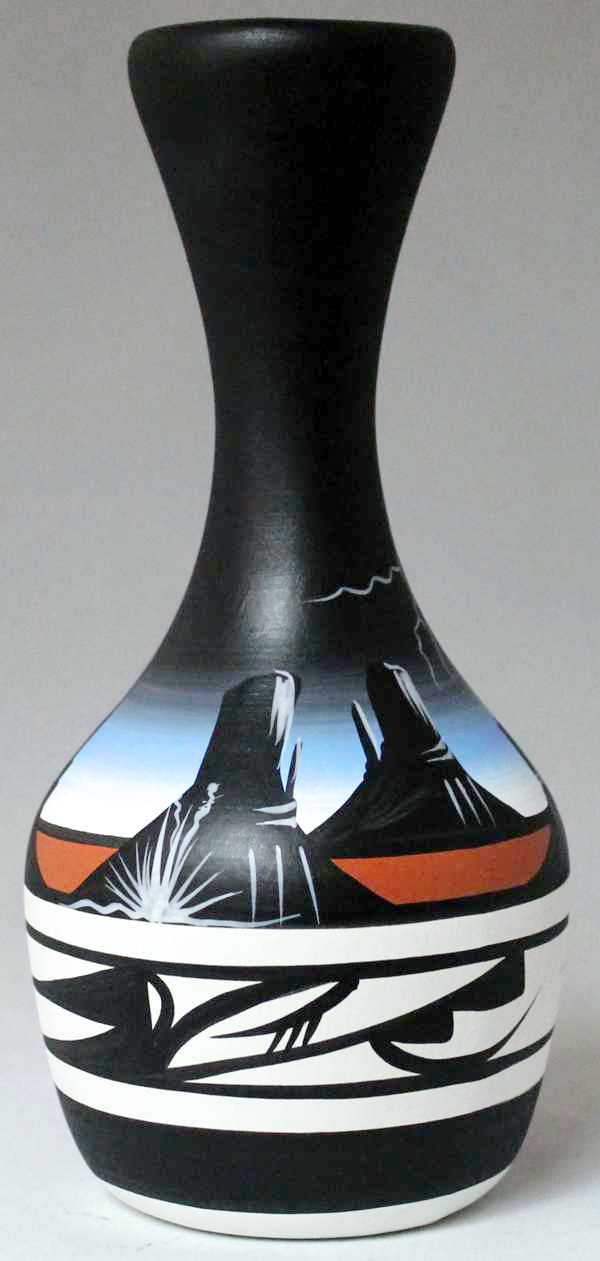 Desert Storm 3 1/2 x 8 Bud Vase -(20049)
