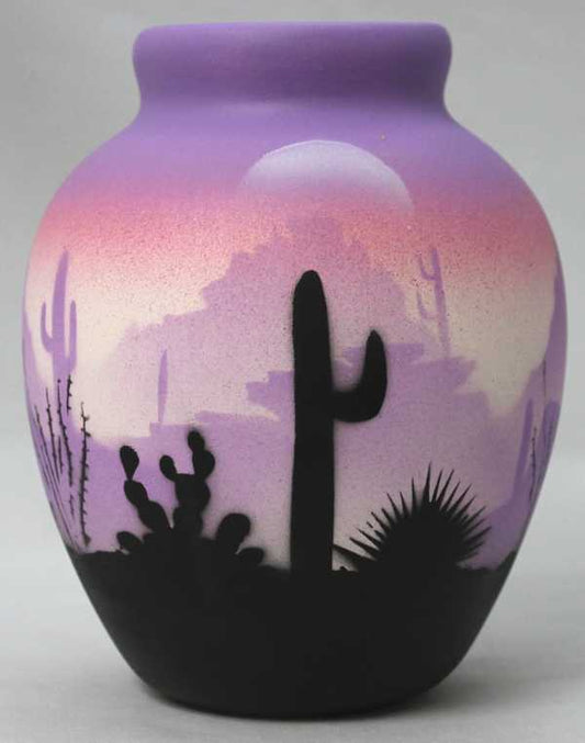 Purple Sonora Desert  4 1/2 x 6 Jar -(45084)