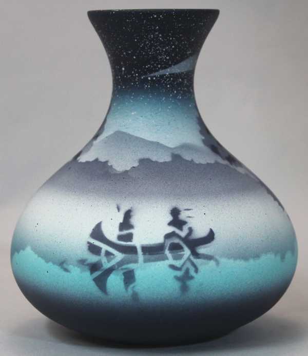 Native Dream  3 1/2 x 4 1/2 Bud Vase -(38135)